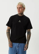 Afends Burnin Retro Tee Black