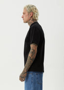Afends Burnin Retro Tee Black