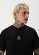 Afends Burnin Retro Tee Black