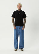 Afends Burnin Retro Tee Black