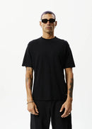 Afends Classic Hemp Retro T-Shirt Black