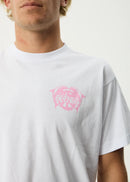 Afends Dolfends Boxy Tee White