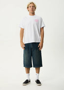 Afends Dolfends Boxy Tee White