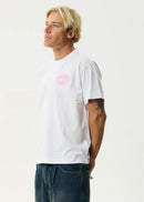 Afends Dolfends Boxy Tee White
