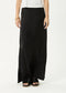 Afends Grace Cupro Maxi Skirt Black