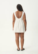 Afends Hemp Jesse Mini Dress Natural White