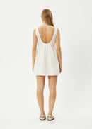 Afends Hemp Jesse Mini Dress Natural White