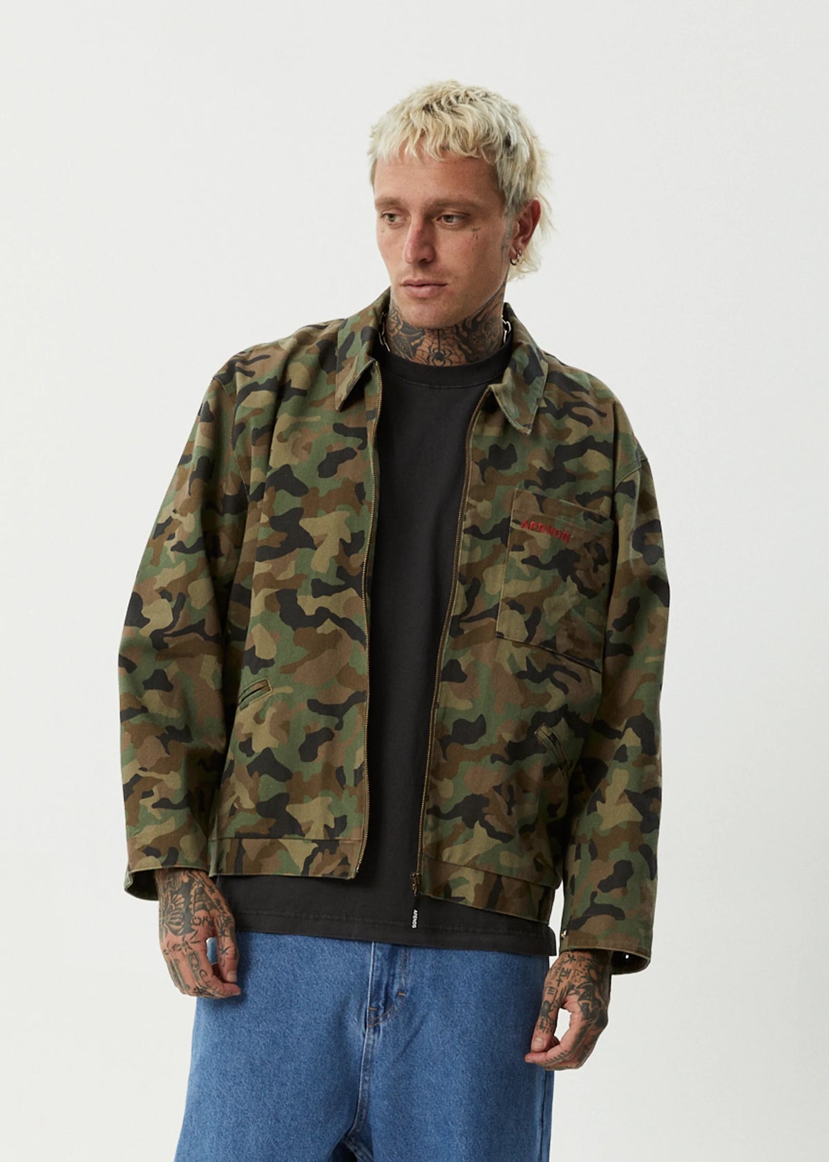 Afends Hidden Oracle Workwear Jacket