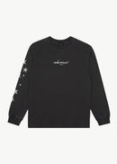 Afends High Utility Long Sleeve Tee Stone Black