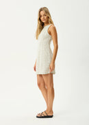 Afends Organic Focus Seersucker Mini Dress