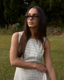 Afends Organic Focus Seersucker Mini Dress