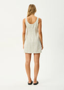 Afends Organic Focus Seersucker Mini Dress