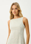 Afends Organic Focus Seersucker Mini Dress