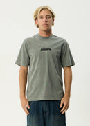 Afends Vinyl Retro Tee Washed Sycamore