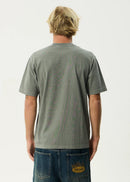 Afends Vinyl Retro Tee Washed Sycamore