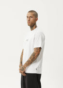 Afends Vinyl Retro Tee White