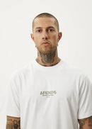 Afends Vinyl Retro Tee White