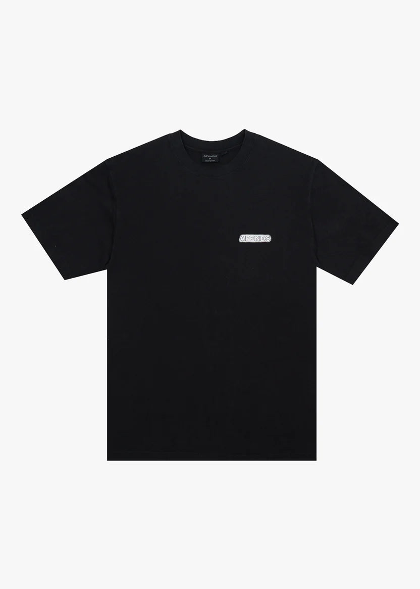 Afends X-Ray Tee Stone Black