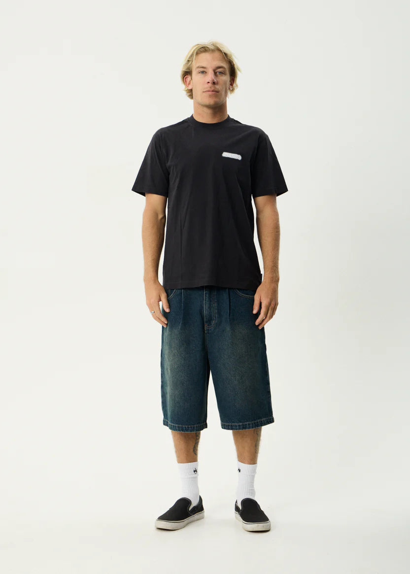 Afends X-Ray Tee Stone Black