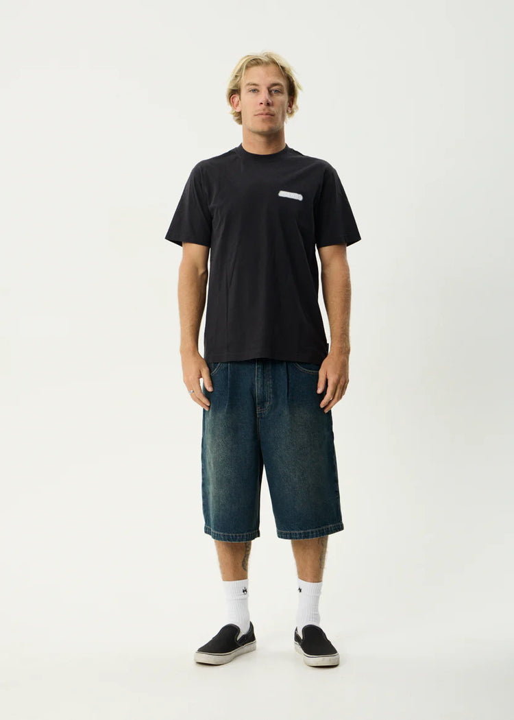 Afends X-Ray Tee Stone Black