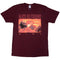 Alice In Chains Dirt Orange Unisex T-Shirt Maroon Red