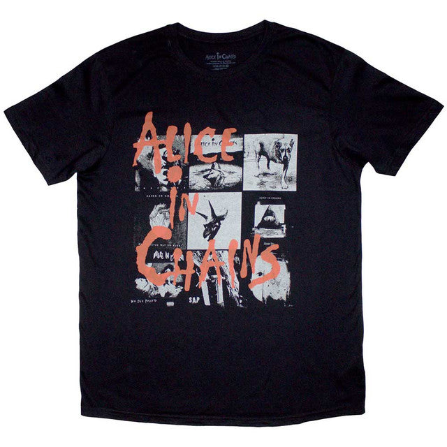 Alice In Chains Albums Montage Unisex T-Shirt