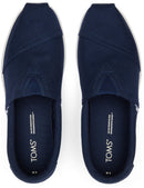 Toms Mens Alpargata FWD - Navy Recycled Cotton Canvas
