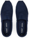 Toms Mens Alpargata FWD - Navy Recycled Cotton Canvas