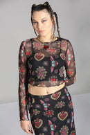 Hot Property Amias Mesh Top