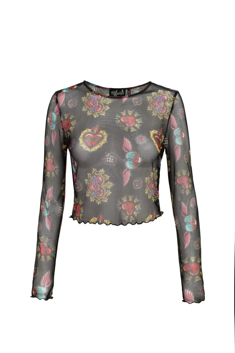 Hot Property Amias Mesh Top