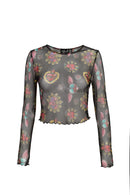 Hot Property Amias Mesh Top