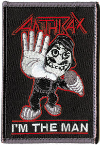 Anthrax I’m the Man Embroidered Sew-On Patch