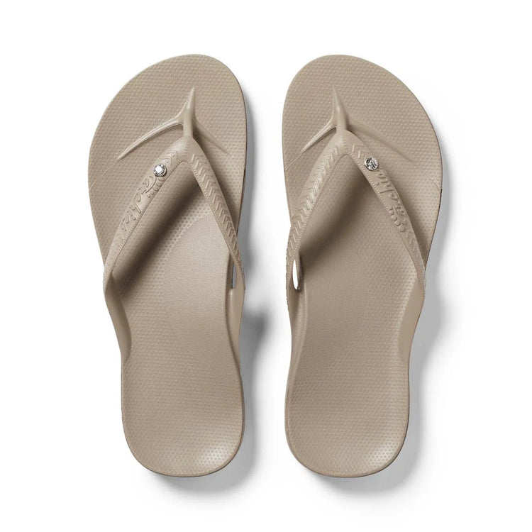 Archies Support Thong Crystal - Taupe