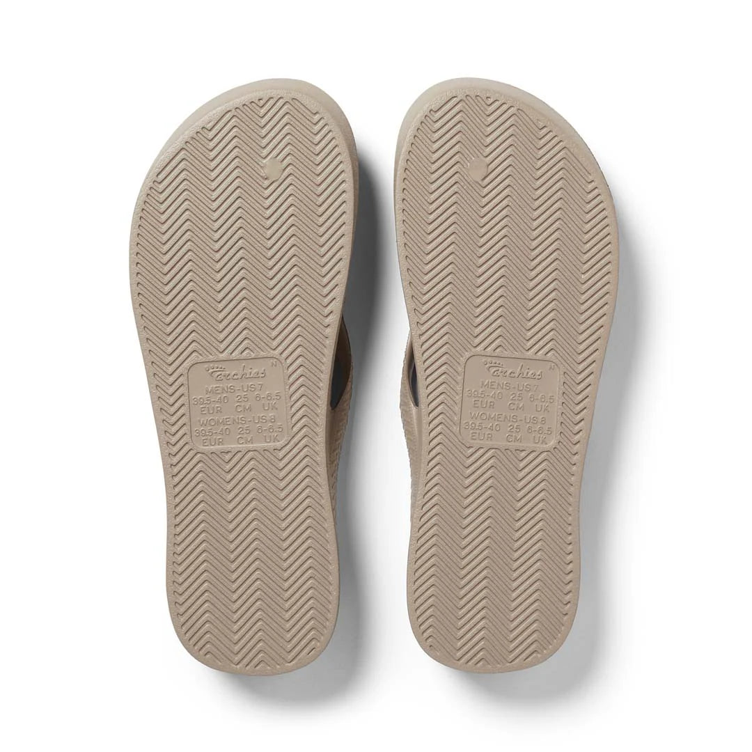Archies Support Thong Crystal - Taupe