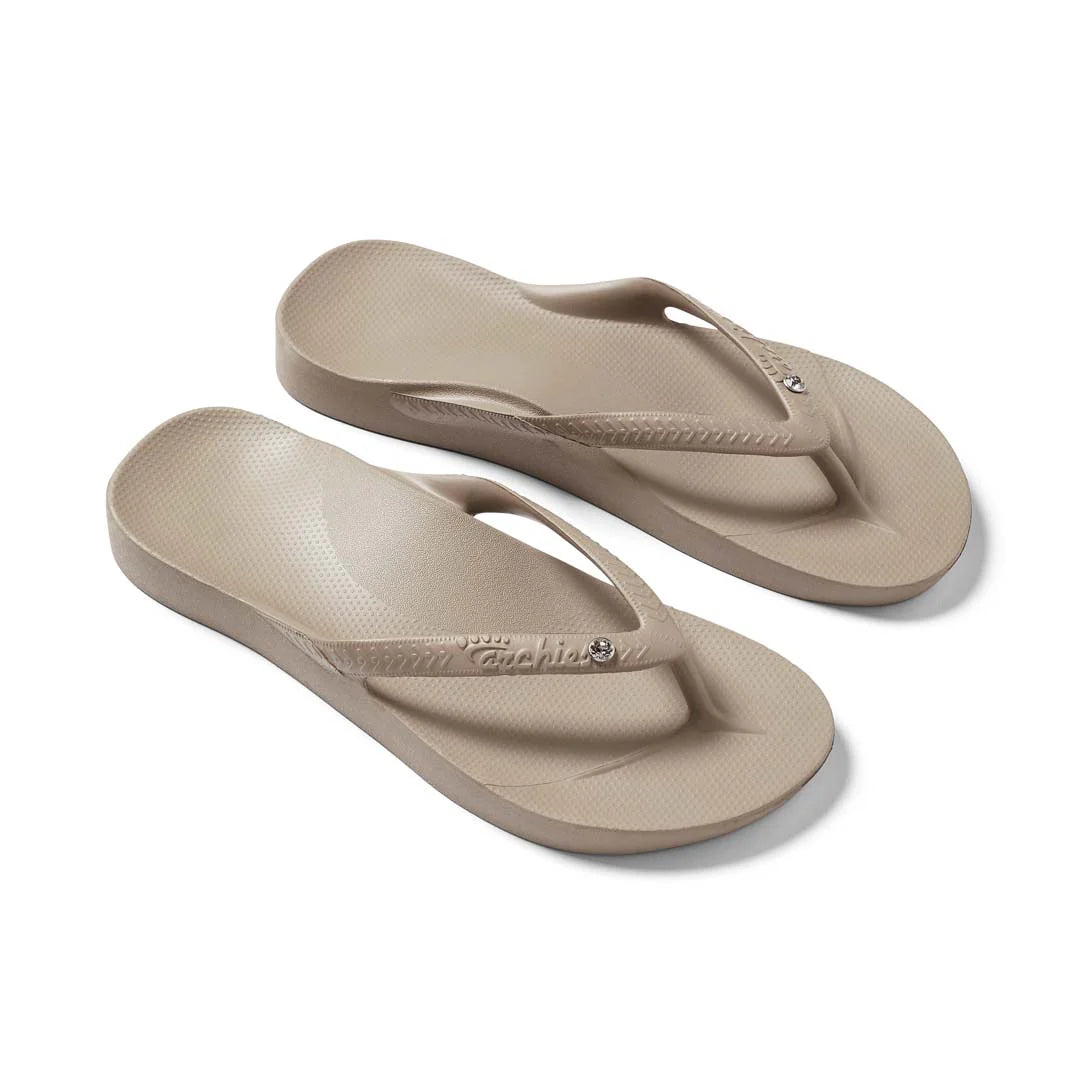 Archies Support Thong Crystal - Taupe