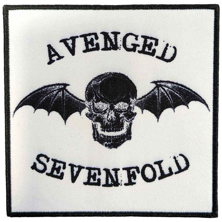 Avenged Sevenfold Classic Death bat Negative Patch