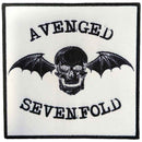 Avenged Sevenfold Classic Death bat Negative Patch