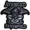 Avenged Sevenfold Deathbat Banner Woven Patch