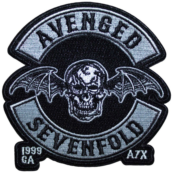 Avenged Sevenfold Deathbat Crest Woven Patch