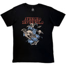 Avenged Sevenfold Night Bats Unisex T-Shirt Premium Carbon