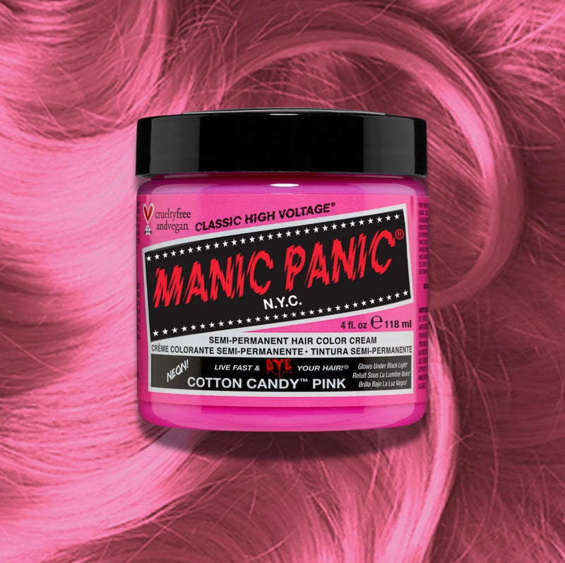 Manic Panic Semi-Perm Hair Colour - Cotton Candy Pink
