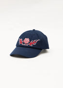 Afends Desert Rose - Panelled Cap - Navy
