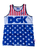 DGK American Flag Multi Coloured Singlet 12320115220