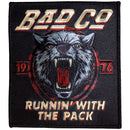 Bad Company Runnin' With The Pack Woven Patch
