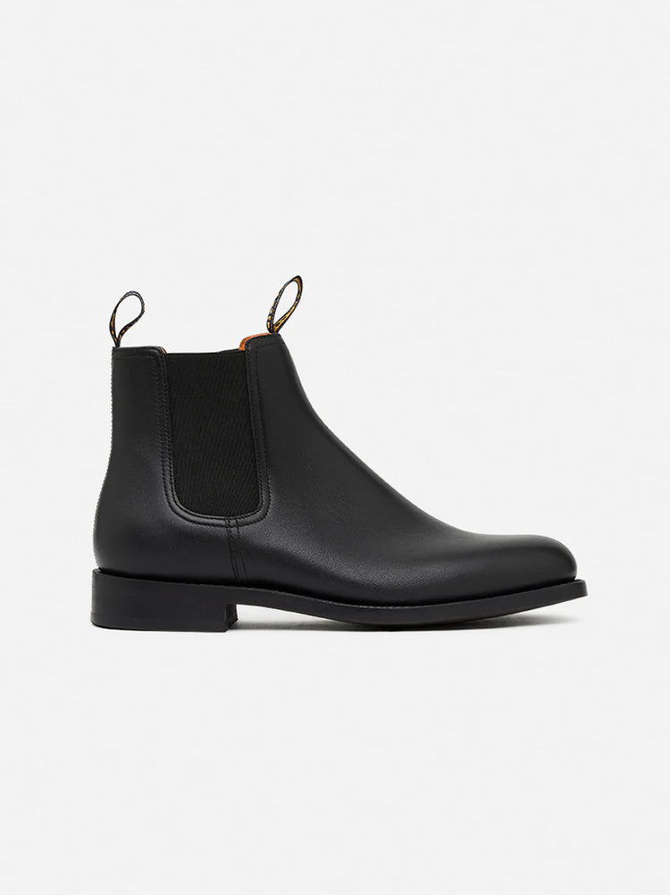 Baxter Clydesdale Black Full Grain Leather Boot