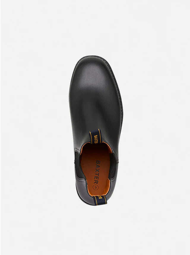 Baxter Clydesdale Black Full Grain Leather Boot