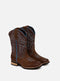 Baxter Youth Western Boots Brown
