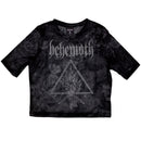Behemoth Ladies Crop Top Furor Divinus (Black) (Mesh)