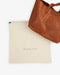 Beholder Akasha Saddle Tan Leather Tote Bag