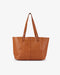 Beholder Akasha Saddle Tan Leather Tote Bag